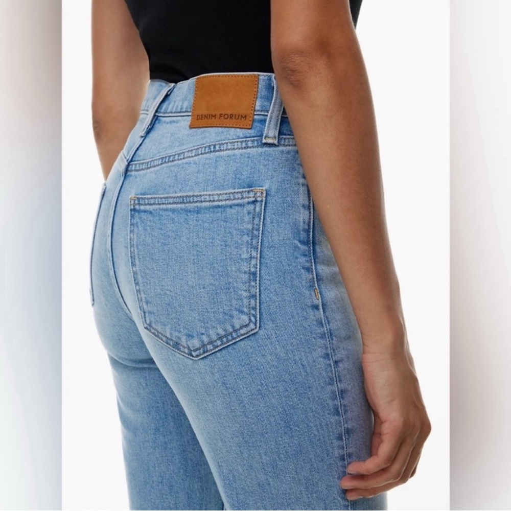 Denim Forum The Arlo High Rise Straight Size 25 - Picture 3 of 9